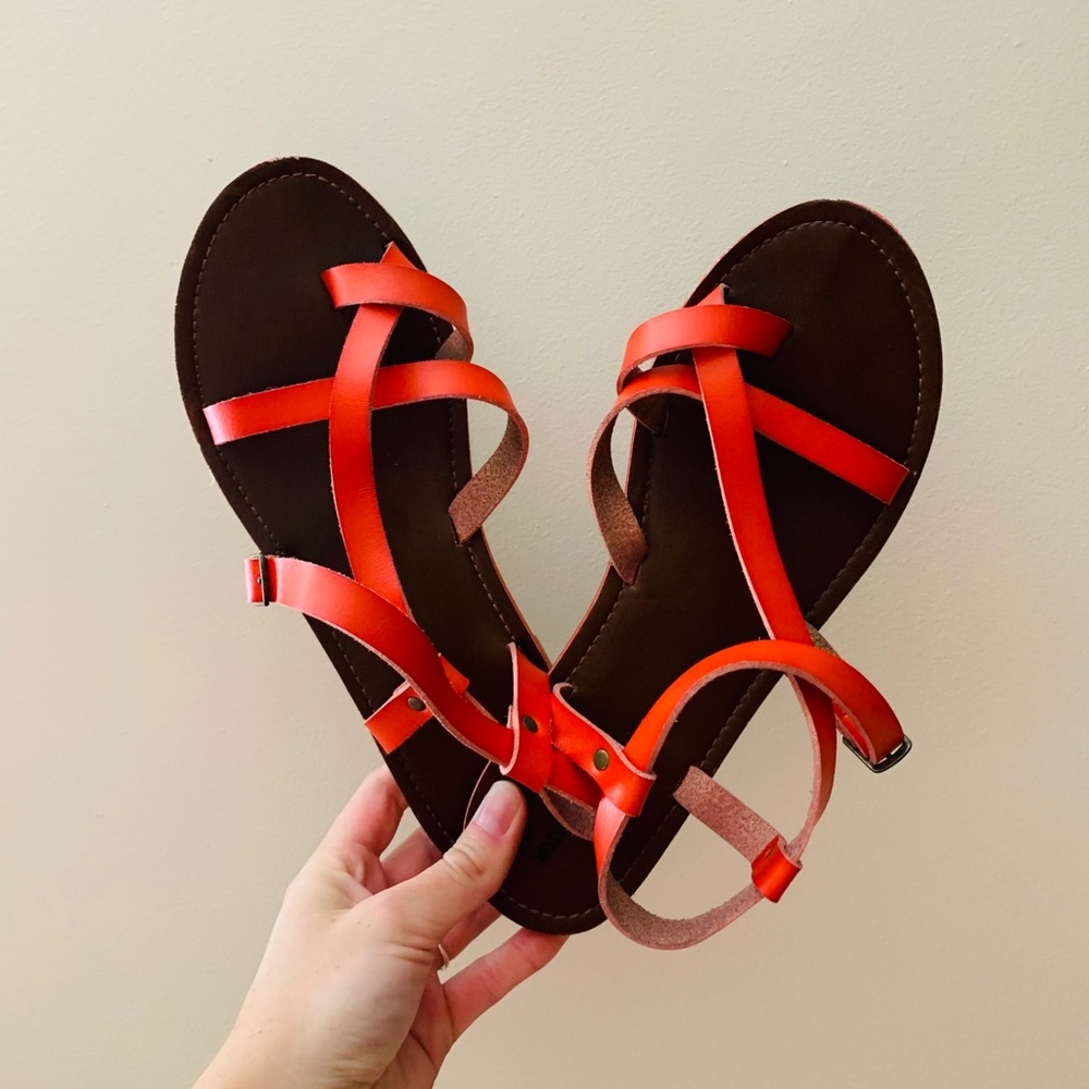 Mossimo Supply | Orange Sandals